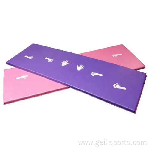 Thick Tri-Fold Folding Exercise Mat for Protective Flooring